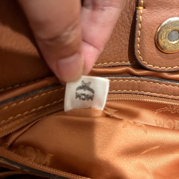 MCM COGNAC VISETOS TOTE - Picture 13 of 16